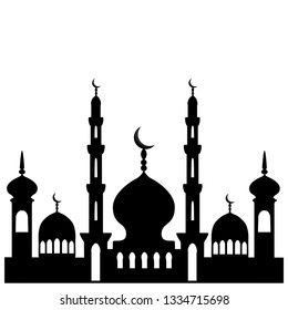 257 Madina Mosque Silhouette Images, Stock Photos & Vectors | Shutterstock