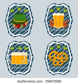 Illustration on theme fun popular German holiday celebration oktoberfest, festival consisting of celebration national German holiday oktoberfest, amusement oktoberfest it celebration German holiday