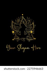 
the illustration on the theme of the meditation.
