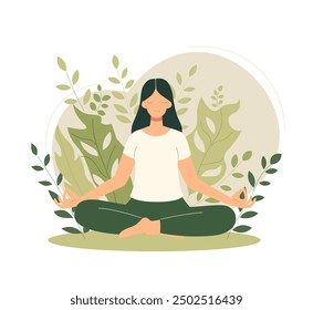 
the illustration on the theme of the meditation.