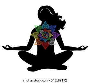 the illustration on the theme of the meditation.
