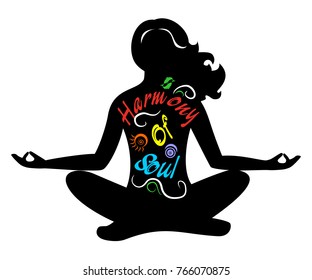 the illustration on the theme of the meditation.
