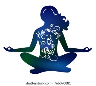 the illustration on the theme of the meditation.
