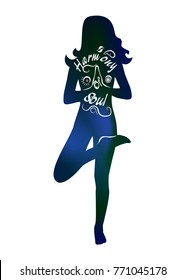 the illustration on the theme of the meditation.