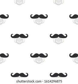 Illustration on theme seamless pattern baby pacifiers, dummy with rubber nipple. Baby pacifiers consisting of collection to newborn, good dummy nipple. Dummy nipple in pacifiers it baby care equipment