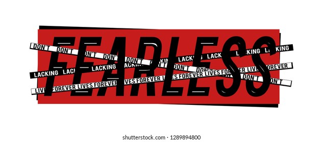 Illustration On Torn Paper Slogan, t-shirt for graphic design and different jobs - vector