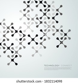 Ilustración sobre fondo blanco. Patrón gráfico moderno. Diseño mínimo en blanco. Ilustración de moda de carteles. Fondo blanco gris abstracto. Vector de elemento gráfico