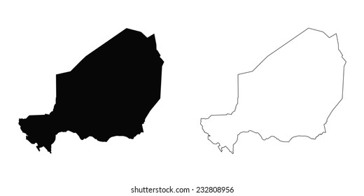 An Illustration on a White background of Niger
