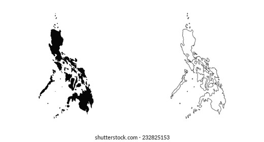 An Illustration on a White background of Philippines