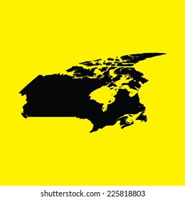 An Illustration on an Yellow background of Finland