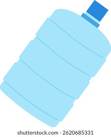 Illustration of One Gallon of Water