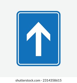 The Illustration of One Way Traffic