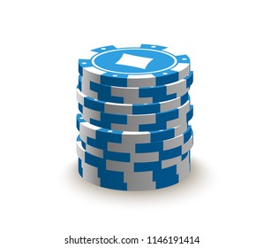 illustration Online Poker casino banner with american roulette on green surface table. Marketing Luxury Banner Jackpot Online Casino with classic roulette. Advertising poster with red ribbon for text.