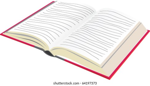 Illustration of an open book.