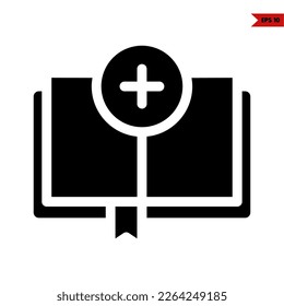 Illustration des offenen Buchspiegels