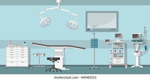 Illustration Of A Operating Room