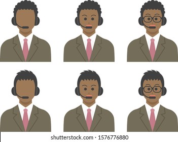 Illustration of operator.
Illustration of a person.