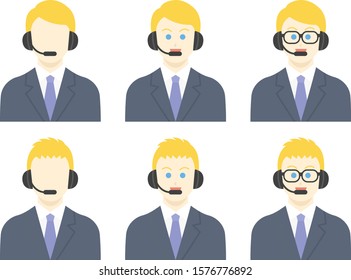 Illustration of operator.
Illustration of a person.