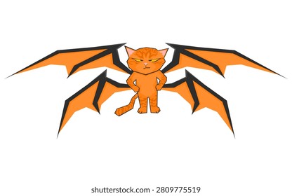 An illustration an orange
