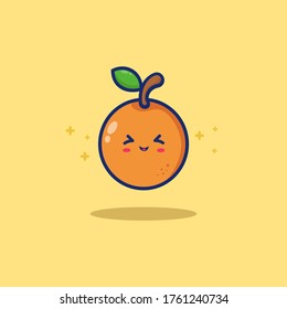 Ilustración naranja, la linda ilustración usada para web, para infografía, icono web o aplicación móvil, icono de presentación, etc, archivo de pasos editable