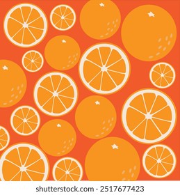 ilustração de fundo de papel de parede laranja