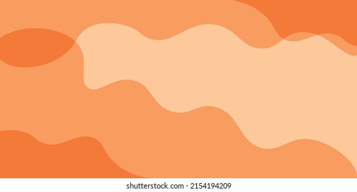 illustration oranges color waves background, abstract design for Presentation,architecture abstract, background shapes, illustration, vector