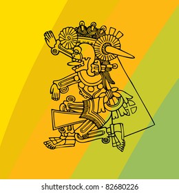 Illustration of original Aztec