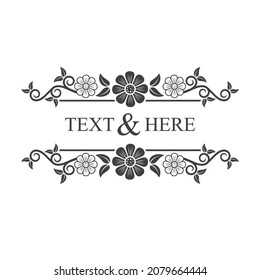 illustration of ornament, vector art.