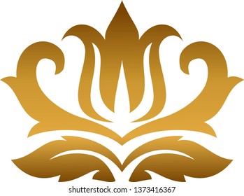 Illustration of an ornamental flower