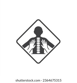illustration of osteopathic, vector art. - Shutterstock ID 2364675315