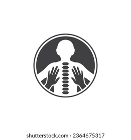 illustration of osteopathic, vector art. - Shutterstock ID 2364675317