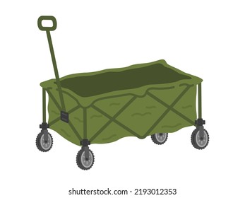 Illustration of an outdoor wagon.