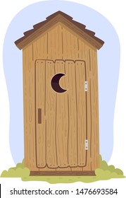Bilder Stockfoton Och Vektorer Med Outhouses Shutterstock