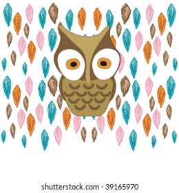 Illustration of an owl