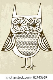 illustration owl