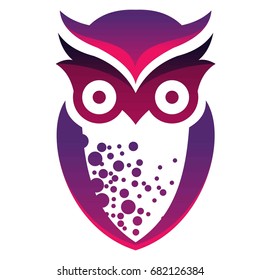 Illustration of an Owl mask