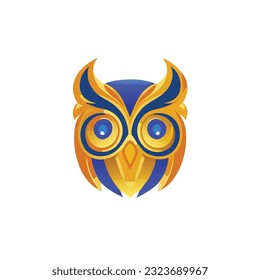 ilustración owl, diseño de camisetas, arte vectorial, lindo y peculiar, arte de fantasía, búho - ilustración vectorial. Diseño de iconos en el fondo vendido