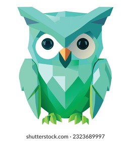 ilustración owl, diseño de camisetas, arte vectorial, lindo y peculiar, arte de fantasía, búho - ilustración vectorial. Diseño de iconos en el fondo vendido