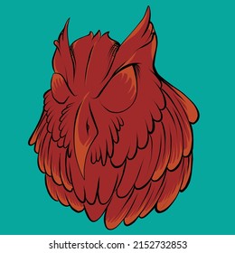 illustration of owl vector art