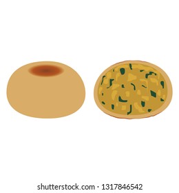 Illustration of the Oyaki