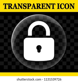 Illustration of padlock vector circle transparent icon - Powered by Shutterstock - Get 15% off with code: PIKWIZARD15