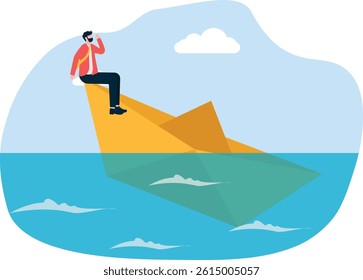 Illustration and Painting. This is set of business illustration.

