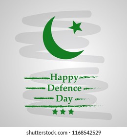 Illustration of Pakistan Defence Day background