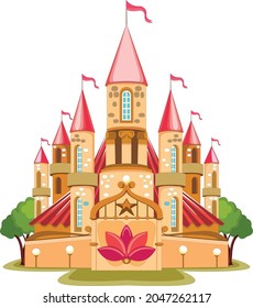 Illustration of Palace vector desighn