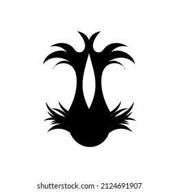 vector de árbol de aceite de palma ilustrativo

