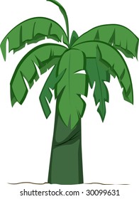 an illustration of a palm tree