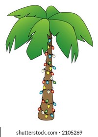 4,882 Palm Tree With Christmas Lights Images, Stock Photos & Vectors ...