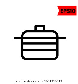 illustration of pan flat icon