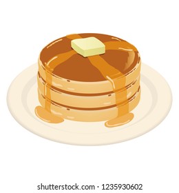 Illustration of the pancake
