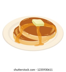 Illustration of the pancake